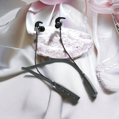 QPG STORE Rokerz 235 Pro Wireless Bluetooth Neckband(0.979 Bluetooth(Black, In the Ear)