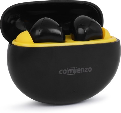 COMIENZO TWS Earbuds in Ear Earbuds, Fast Charging 12mm Driver, Bluetooth V5.3 Bluetooth(Black, In the Ear)