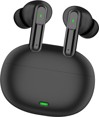 CIHROX Atom Earbuds Wireless, Dynamic Hybrid Driver,Deep Bass 42H Playtime Ear Buds-8 Bluetooth Gaming(Black, True Wireless)
