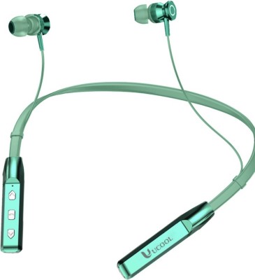 Ucool Elite 100 Hours Playtime SPORT Wireless Neckband headphones Earphone Headset Bluetooth Headset(Grey, In the Ear)