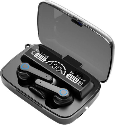 vidhya virat True Wireless Earbuds, Upto 220 Hours Total playback M19 Bluetooth Bluetooth(Black, In the Ear)