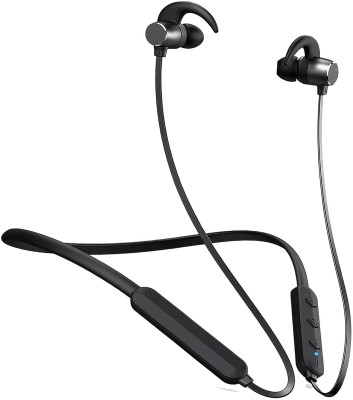 Qeikim New 2024 In-the-ear Bluetooth Headset with Upto 48h Talktime Deep Bass Bluetooth(Black, In the Ear)