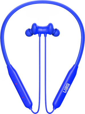 uag urbn armour gear ON/OFF WITH ANC 40 HOUR BATTERY BACKUP NECKBAND Bluetooth & Wired(Blue, In the Ear)