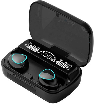 GUGGU TKU_411C_TWS M10 Wireless Earbuds Bluetooth Headset Bluetooth(Black, True Wireless)
