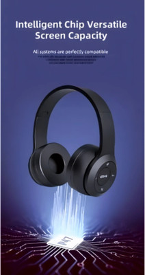 TWS Compact Wireless Over-Ear featuring Bass Neutrality Control_CT Bluetooth & Wired(Black, On the Ear)