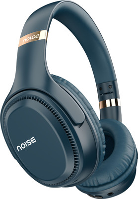 Noise 3 / Airwave max 3,70 Hrs Playtime,ENC, Dual pairing & Ultra-low latency of 45ms Bluetooth(Midnight Blue, On the Ear)