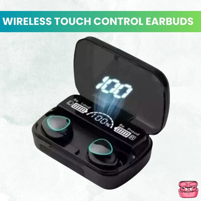 MMTELECOM Air Pods_Glossy Black 97 Bluetooth(Glossy Black, True Wireless)