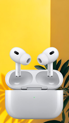 SANNO WORLD Earbuds Pro 2 (2nd generation) with Mic|Noise Canceling,25H Playback 16 (USB-C) Bluetooth(White, True Wireless)