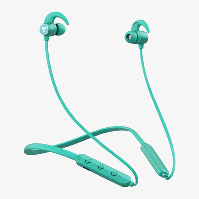 ROYAL LM-TF-145 SERIES PREMIUME HEADFONE WIRELESS BLUETOOTH NECKBAND 40HRS BATTERY Bluetooth(Light Green, In the Ear)