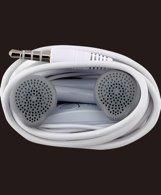 RSTEQ Original EHS61 Deep Bass with Sound Cancellation Earphone Wired Gaming(White, In the Ear)