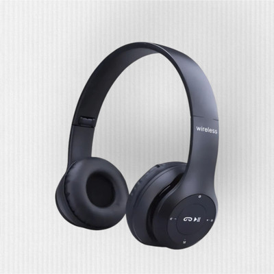 house of common Gaming Wireless Over-Ear Headset with Subwoofer-like Bass Sound_AB Bluetooth & Wired(Black, On the Ear)