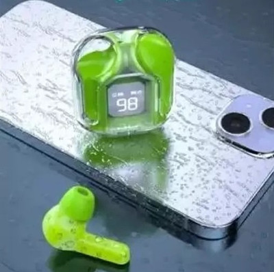 NKL Smart Design UltraPods Buds With Charging Case,Mic 176 Bluetooth(Green, True Wireless)