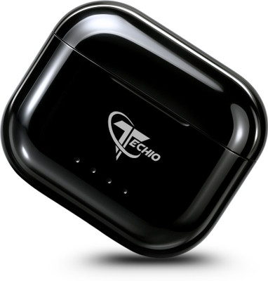 TECHIO Buds Xero Wireless Earbuds M21 with Hi-Fi Stereo & Touch Controls Bluetooth(Black, True Wireless)