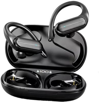Tunifi Buds A520 TWS Earbuds 42 Hour Battery HD Music and Smart Touch Controls Bluetooth Headset(Black, True Wireless)