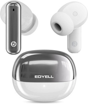 Edyell A1 Wireless Earbuds with 48 HRS Playtime, HD Calling, HiFi Stereo Sound, USB-C Bluetooth(White, True Wireless)