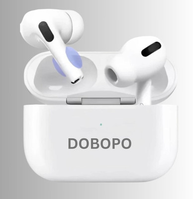 DOBOPO Crystal Clear Sound TWS Earbuds with Noise Isolation – White Bluetooth(White, True Wireless)