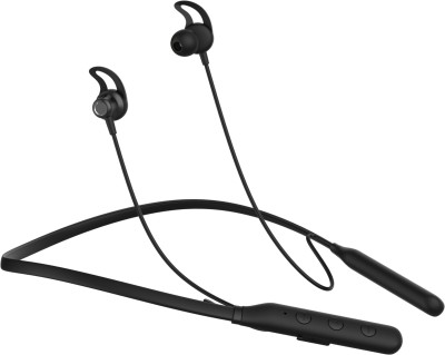 IZWI Neckband Wireless Headset Magnet Sport Sweat-proof Headphone Bluetooth Gaming Headset(Black, In the Ear)