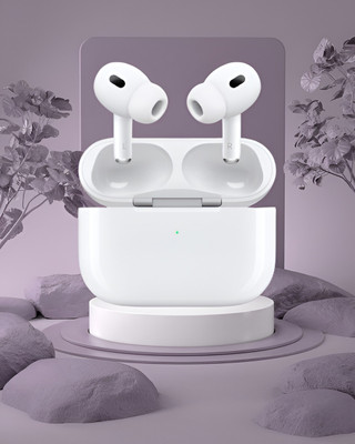 BeatFlow Buds2 Pro with 48Hrs Playback,Deep Bass,BM166 Bluetooth(White, True Wireless)