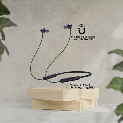 TWS 48 Hours Playtime Bluetooth Wireless Neckband Headphones Earphone_A9 Bluetooth & Wired(Black, In the Ear)