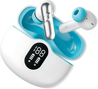 snowbudy high end bluetooth earbuds 5.1 wireless stereo electronic product Bluetooth(Blue, True Wireless)