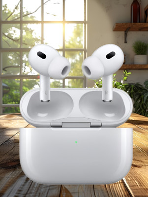 Morxt Earbuds Pro 2 Wireless ANC Active Noise Cancelling Air Pro Gen 11 (USB-C) Bluetooth(White, In the Ear)