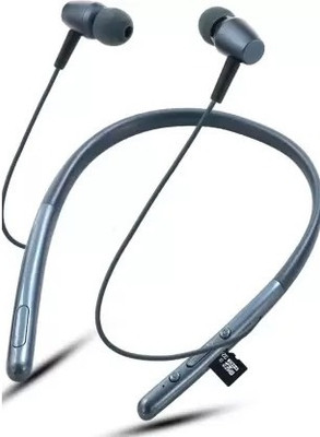 IZWI IZ-H700- 24HR Playtime with superior sound Neckband Headphone Bluetooth(Blue, On the Ear)