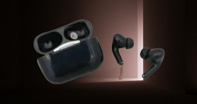 BuzzBeast TWS Air True Wireless Earbuds with Fast Charging – Pitch Black Bluetooth(Black, True Wireless)