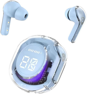 STROMBUCKS Ultra TWS Earbuds, New Launch, Ergonomic Design Bluetooth(Blue, True Wireless)