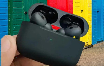 Podnix TWS Neo True Wireless Earbuds with ANC & Mic – Pitch Black Bluetooth(Black, True Wireless)