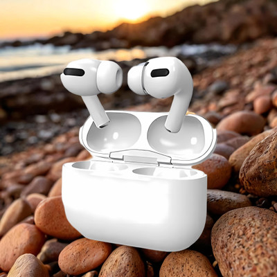 JQVA Earbuds X ANC Enabled & Touch Mic Bluetooth(White, True Wireless)