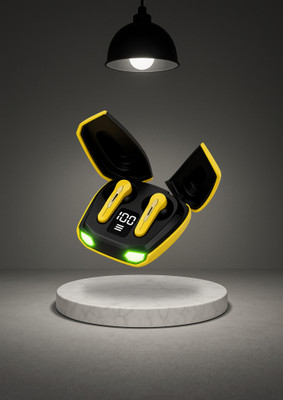 HOUSE OF SOUND KCPL X-16 GAMEING Bluetooth Gaming(Yellow, In the Ear)