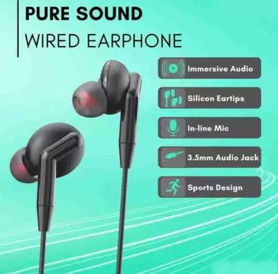 RZG 3.5mm lead handfree headset with mic Wired Headset Bluetooth