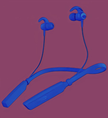 GPQ STORE Rokerz 235 Pro Wireless Bluetooth Neckband(0B.744 Bluetooth(Blue, In the Ear)
