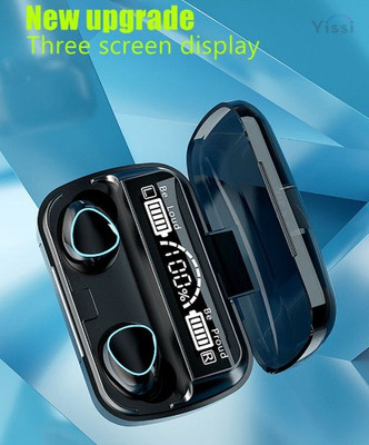 GUGGU UTK_456R_M10 Wireless Earbuds Bluetooth Headset Bluetooth(Black, True Wireless)