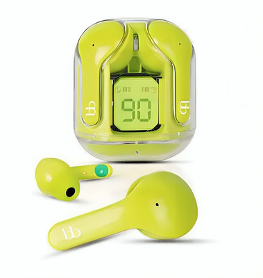 Knull Earbuds-Air-S10-tws-lightgreen-4 Bluetooth without Mic(Green, True Wireless)