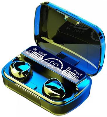 snowbudy Stereo Headphones Extra-Long Playtime, Built-in Mic with Deep Bass for Sports Bluetooth Headset