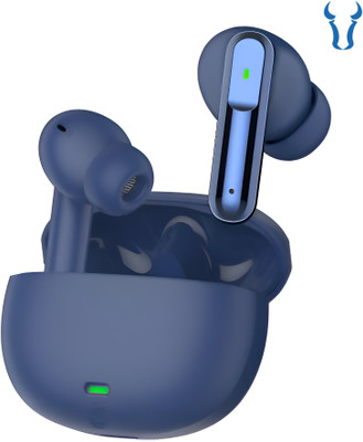 BULLSTORM BS Ultrapods Black Bluetooth(Matt Blue, True Wireless)