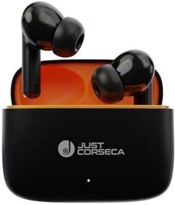 JUST CORSECA Soundwave Bluetooth Headset(Black, In the Ear)