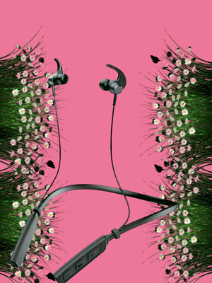 GPQ STORE Rokerz 235 Pro Wireless Bluetooth Neckband(0.2448 Bluetooth(Black, In the Ear)