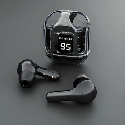kriour GWALBROS Ultrapods Type-C Bluetooth 5.3V Wireless Earbuds with 12 Hr playtime_1 Bluetooth(Black, True Wireless)