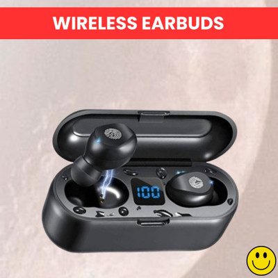 FRONY F9 Bluetooth Wireless Earbuds With Multi Touch Control and HD Sound QualityB245 Bluetooth(Black, True Wireless)