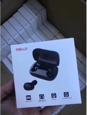 Lipzie TWS L21 Wireless Earbuds Bluetooth Headset Bluetooth(Multicolor, True Wireless)