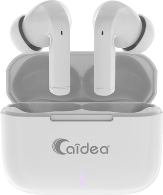 Caidea TW500 Tube Upto 50H Playtime*, ENC, Fast Charging Dual Pairing Wireless Earbuds Bluetooth(Multicolor, White, In the Ear)