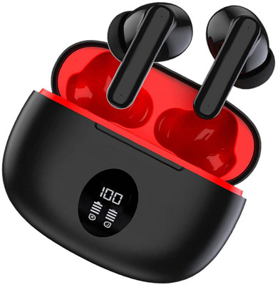 snowbudy Bluetooth Gamer Quality Earphone High Bass Earbuds TWS Bluetooth Gaming(Black, True Wireless)