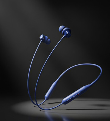 NECKTECH Bullet z2 neckband Bluetooth(Blue, On the Ear)