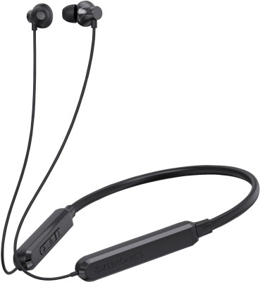 ZEBRONICS Jumbo Lite - Black(Yoga 7) Bluetooth Headset(Black, In the Ear)