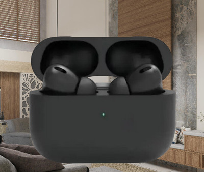 Couno TWS Air True Wireless Earbuds with Long Battery – Jet Black Bluetooth(Black, In the Ear)