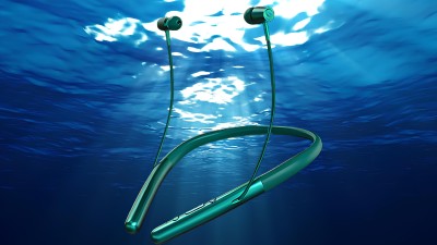 GREE MATT Bluetooth Wireless Headphones with Mic,Punchy Bass,Waterproof,Clear Calls n35 Bluetooth Headset(Green, In the Ear)