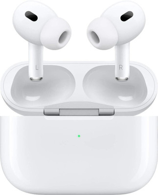 ANC New AarPods Pro 2 (2nd generation) with MagSafe Case-(USB-C) Bluetooth(White, True Wireless)
