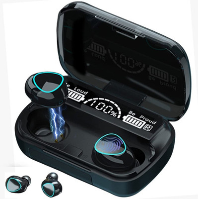 GUGGU UKV_534B_TWS M10 Wireless Earbuds Bluetooth Headset Bluetooth(Black, True Wireless)